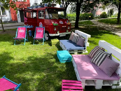 Food truck z lodami „Strażacki Żuczek” Lodova Kraina